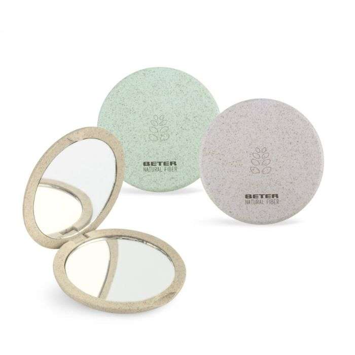 BETER NATURAL FIBRES MIROIR A DOUBLE PLIAGE