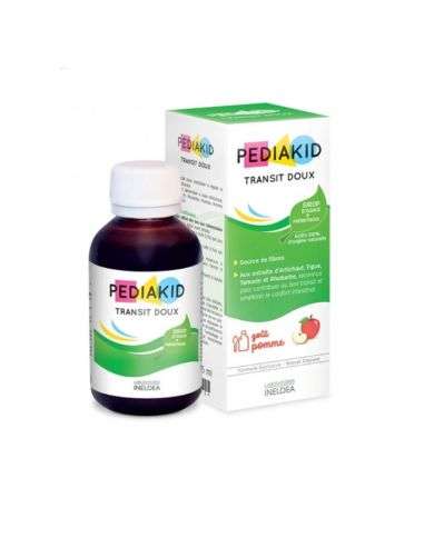 PEDIAKID SIROP TRANSIT DOUX 125ML GOUT POMME
