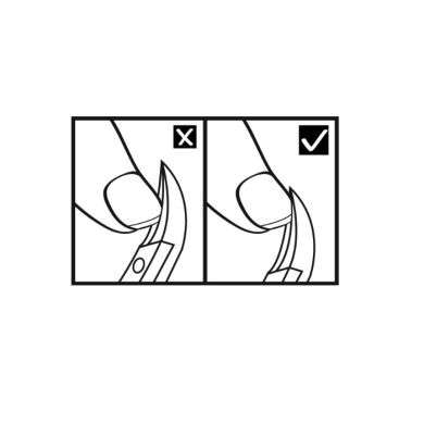 BETER PINCE DE MANUCURE POUR ONGLES ACIER INOXYDABLE