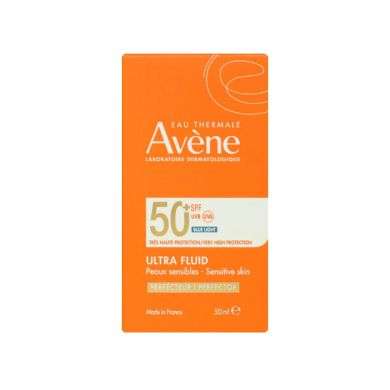 AVENE ULTRA FLUID PERFECTEUR SPF 50 BLUE LIGHT 50 ML PEAU SENSIBLE