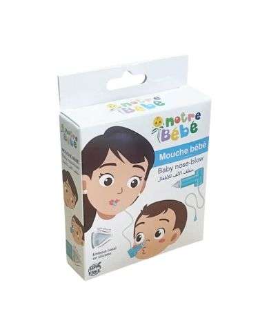 NOTRE BEBE MOUCHE BEBE EMBOUT NASAL EN SILICONE 