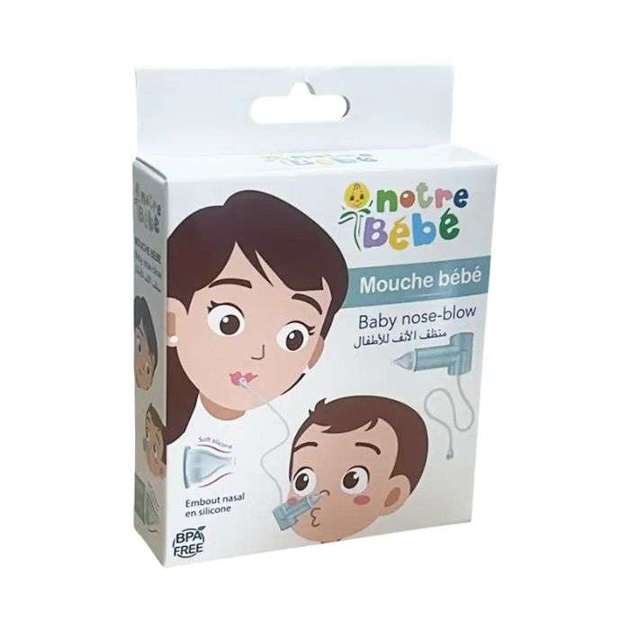 NOTRE BEBE MOUCHE BEBE EMBOUT NASAL EN SILICONE 
