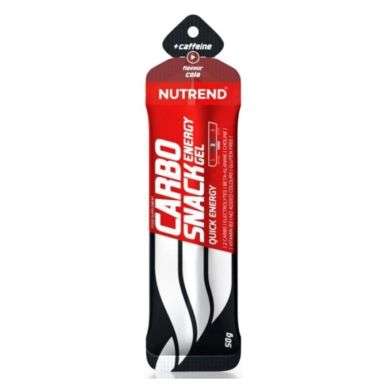NUTREND CARBO SNACK ENERGY GEL SAVEUR COLA+ CAFFEINE 50 G