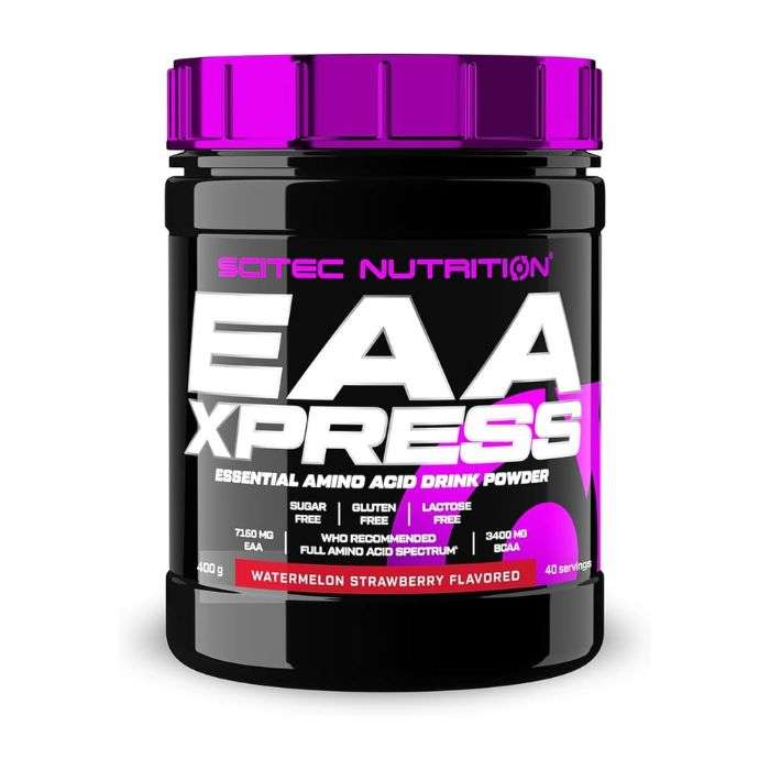 SCITEC NUTRITION EAA XPRESS SAVEUR FRAISE ET PASTEQUE 400G