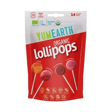 YUMEARTH LOLLIPOPS ORGANICS ORIGINALE PACK DE 14