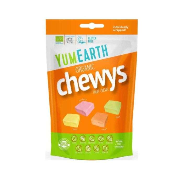 YUMEARTH CHEWING GUM FRUITS 142 G
