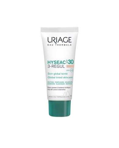 URIAGE HYSEAC 3 REGUL SOIN GLOBAL SPF 30 TEINTE 50 ML