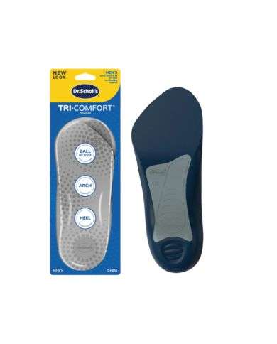DR SCHOLLS TRI CONFORT INSOLES SEMELLE HOMME TAILLE 8-14