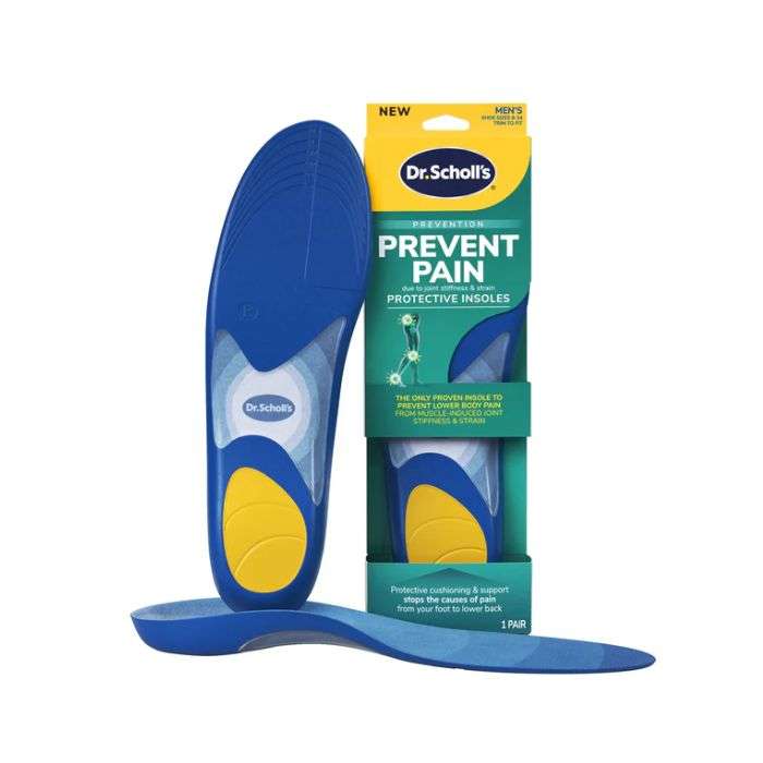 DR SCHOLLS PREVENTION DE DOULEUR SEMELLE HOMME TAILLE 8-14