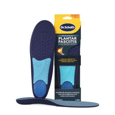 DR SCHOLLS SOULAGEMENT DOULEUR SEMELLE POUR FASCIITE PLANTAIRE FEMME