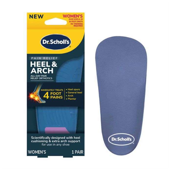 DR SCHOLLS SOULAGEMENT DOULEUR SEMELLE TALON ET ARCHE FEMME TAILLE 6-10
