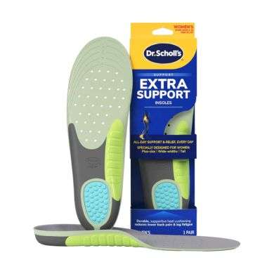 DR SCHOLLS SUPPORT SEMELLE EXTRA SUPPORT FEMME TAILLE 6-11