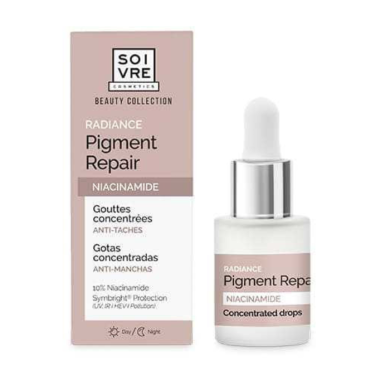 SOIVRE COSMETICS RADIANCE PIGMENT REPAIR NIACINAMIDE ANTI TACHE JOUR ET NUIT 15 ML