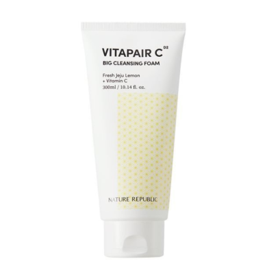 NATURE REPUBLIC VITAPAIR C D2 BIG CLEANSING FOAM 300 ML