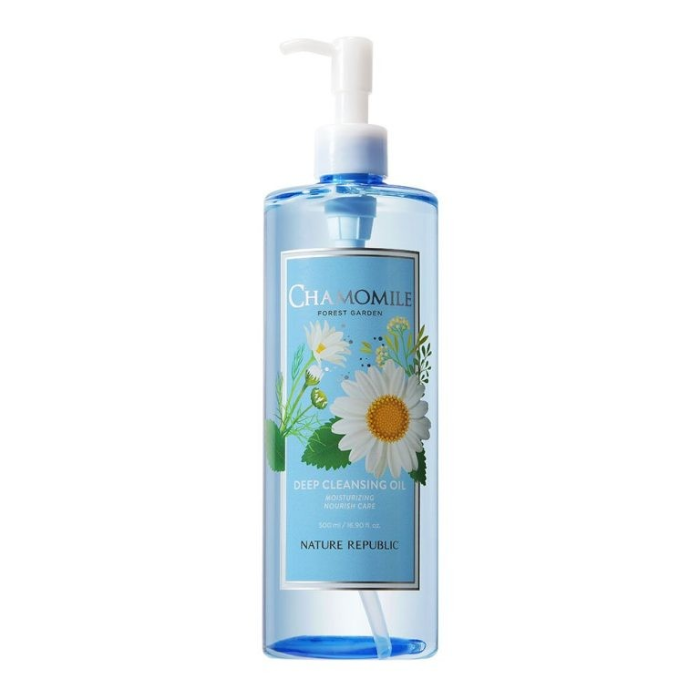 NATURE REPUBLIC CHAMOMILE FOREST GARDEN DEEP CLEANSING OIL 500 ML