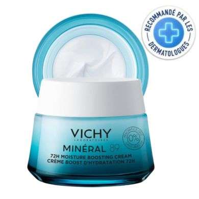 VICHY MINERAL 89 CREME BOOST D'HYDRATATION 72H LEGERE 50 ML
