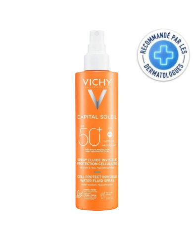 VICHY CAPITAL SOLEIL SPRAY FLUIDE INVISIBLE SPF 50+ 200ML