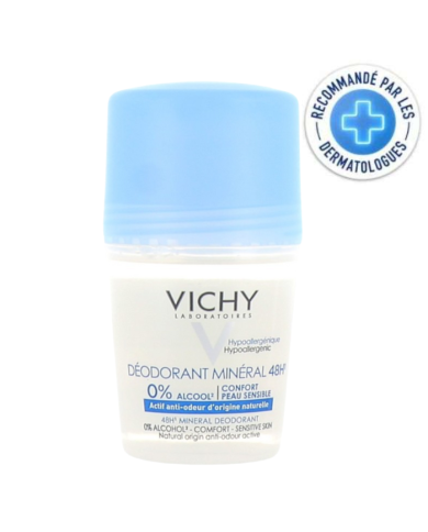 VICHY DEODORANT MINERAL ROLL ON 48H