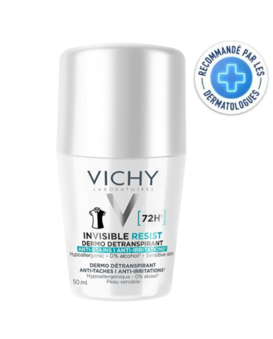 VICHY DEODORANT DETRANSPIRANT 72 H INVISIBLE FEMME 50 ML