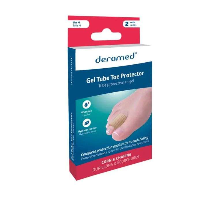 DERAMED BAGUE TUBE PROTECTEUR EN GEL 2 UNITES