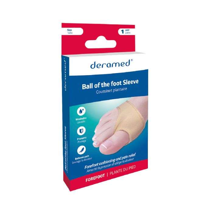 DERAMED BALL OF THE FOOT SLEEVE TAILLE S 1PAIRE