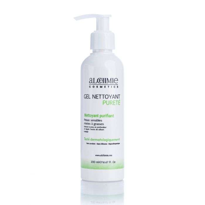 ALCHIMIE COSMETICS GEL NETTOYANT PURETE ECLAT 200 ML