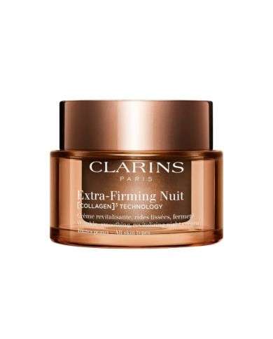 CLARINS EXTRA FIRMING COLLAGEN CREME NUIT TOUTS TYPES DE PEAUX 50 ML