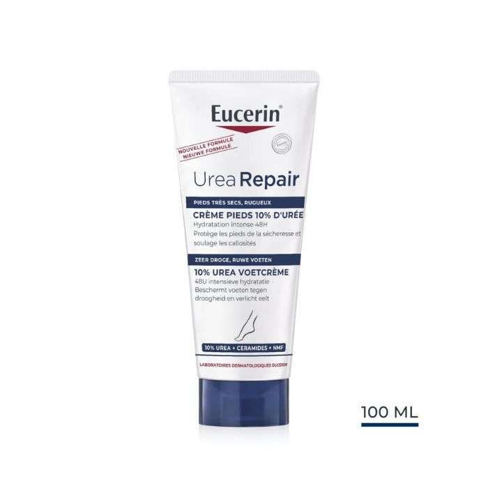 EUCERIN UREA REPAIR PLUS CREME PIEDS 10% D'UREE 100 ML