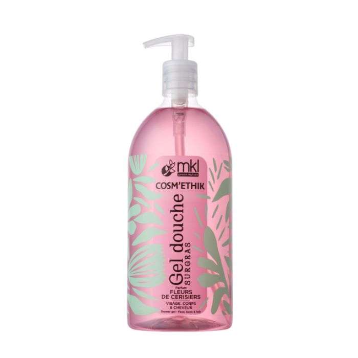 MKL COSMETHIK GEL DOUCHE SURGRAS FLEURS DE CERISIERS 1L