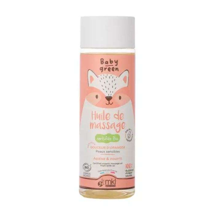 BABY GREEN HUILE DE MASSAGE BIO 100 ML