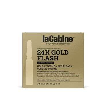 LA CABINE 24K GOLD FLASH 10 AMPOULES