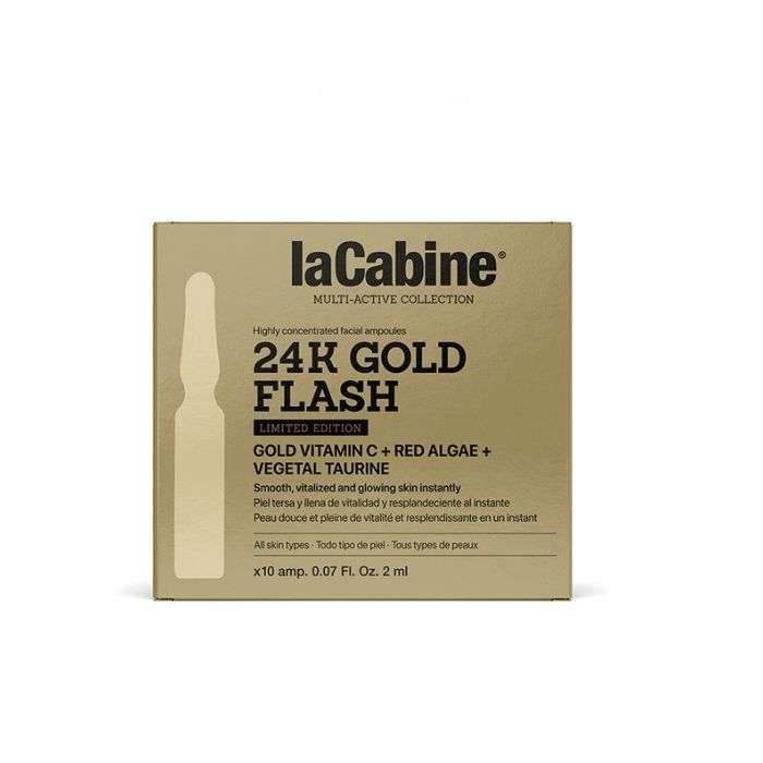 LA CABINE 24K GOLD FLASH 10 AMPOULES