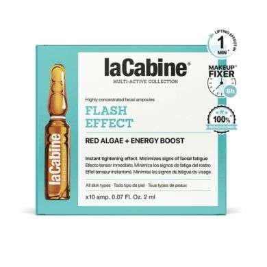 LA CABINE FLASH EFFECT 10 AMPOULES 2ML