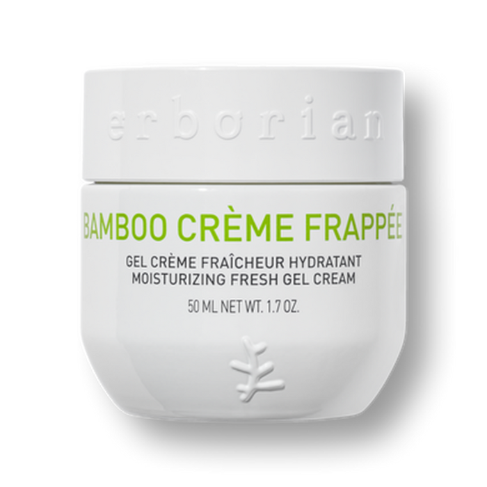 ERBORIAN OFFRE BAMBOO CREME FRAPPEE GEL CREME FRAICHEUR HYDRATANT 50 ML + HUILE 10ML OFFERTE