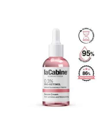 LA CABINE 0.3 PRO RETINOL 2 EN 1 SERUM ET CREME 30 ML