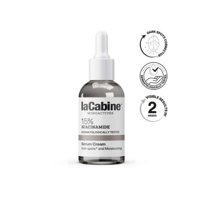 LA CABINE 15 NIACINAMIDE 2 EN 1 SERUM CREME 30 ML