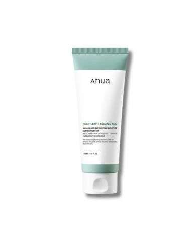 ANUA HEARTLEAF + SUCCINIC ACID MOISTURE FOAM 150 ML