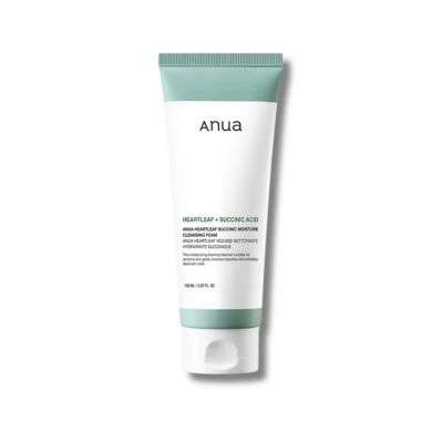 ANUA HEARTLEAF + SUCCINIC ACID MOISTURE FOAM 150 ML