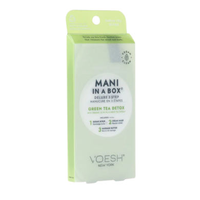 VOESH NEW YORK MANI IN A BOX DELUXE 3 STEP GREEN TEA DETOX