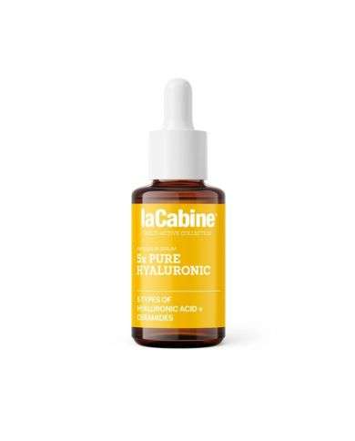 LA CABINE 5X PURE HYALURONIC AMPOULE EN SERUM 30 ML