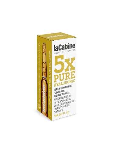 LA CABINE 5X PURE HYALURONIC AMPOULE 2ML