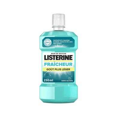 LISTERINE BAIN DE BOUCHE FRAICHEUR GOUT PLUS LEGER 250 ML