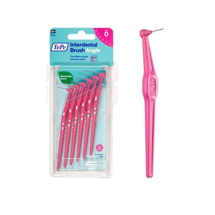 TEPE PACK DE 6 BROSSETTE INTERDENTAIRE ANGLE TAILLE 0