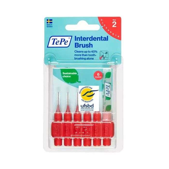 TEPE PACK DE 6 BROSSETTE INTERDENTAIRE TAILLE 2