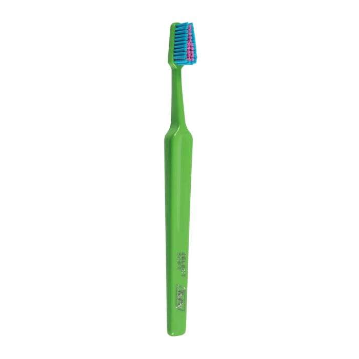 TEPE BROSSE A DENTS COLOUR SOUPLE VERT 