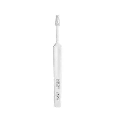 TEPE BROSSE A DENTS SELECT COMPACT MEDIUM BLANCHE