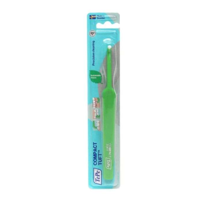 TEPE BROSSE A DENTS COMPACT TUFT VERT
