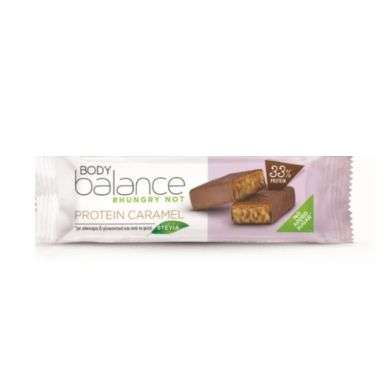 BODY BALANCE HUNGRY NOT33% PROTEIN BAR CARAMEL 45G