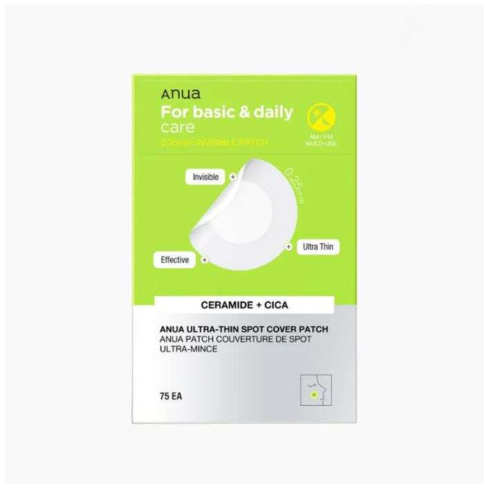 ANUA ULTRA THIN SPOT COVER PATCH 75 UNITES 