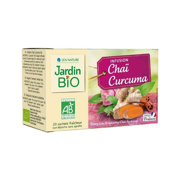 JARDIN BIO INFUSION CHAI CURCUMA 20 SACHETS